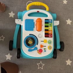 Baby Einstein Musical Mix N Roll 4 in 1 Baby Walker And Activity Table