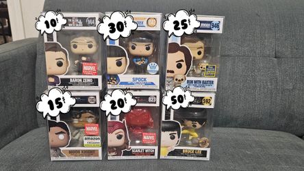 Funko Pops 