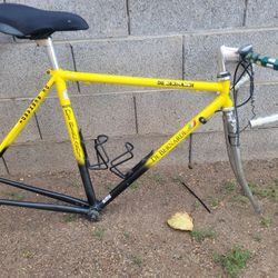 De Bernardi italian road bike frame Columbus tubing