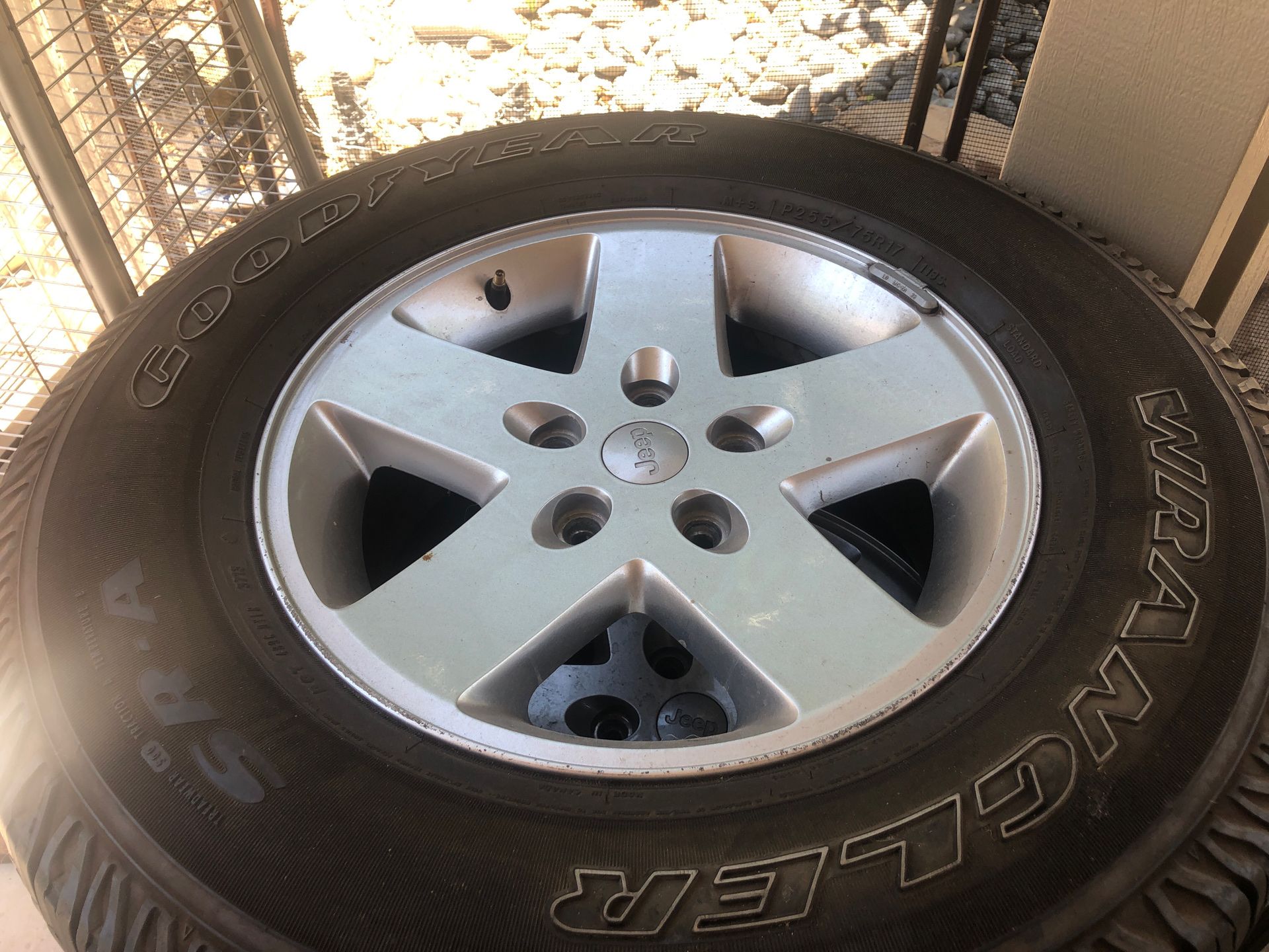 Jeep Wrangler Tires with wheels