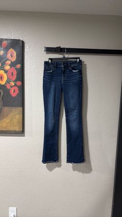 Pantalón mujer 0 Regular American Eagle color azul