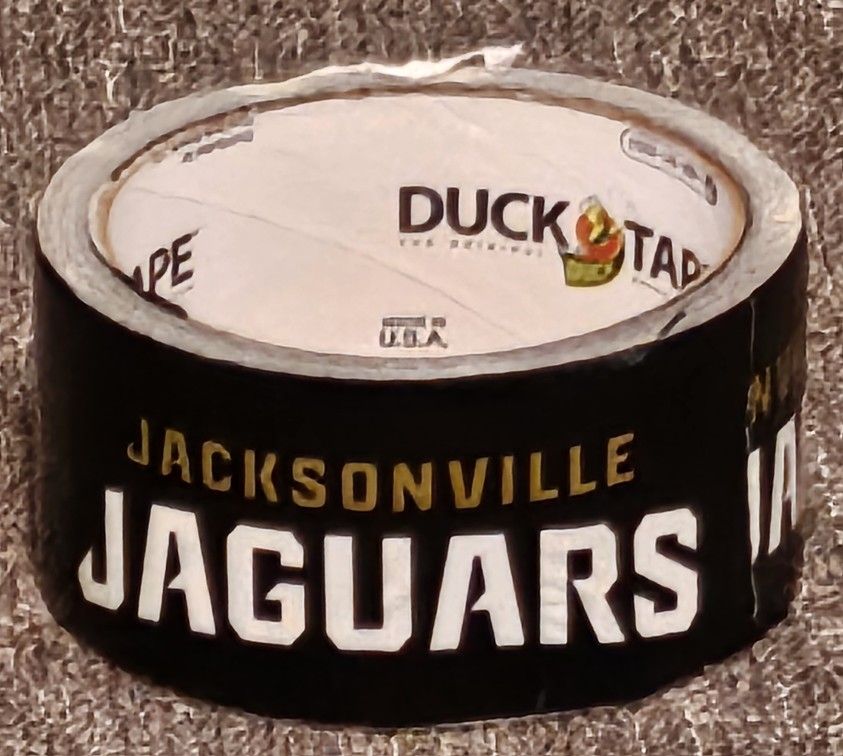 Jacksonville Jaguars Official NFL DUCK TAPE