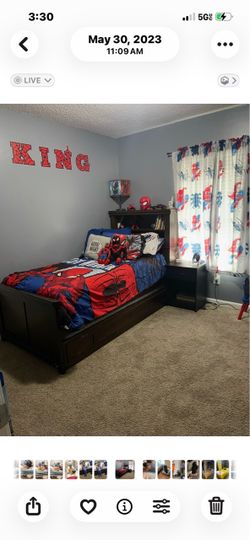 Twin size bed with trundle and one twin Mattress