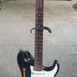 Squire Strat Affinity Series Hard Rock Cafe Guitar