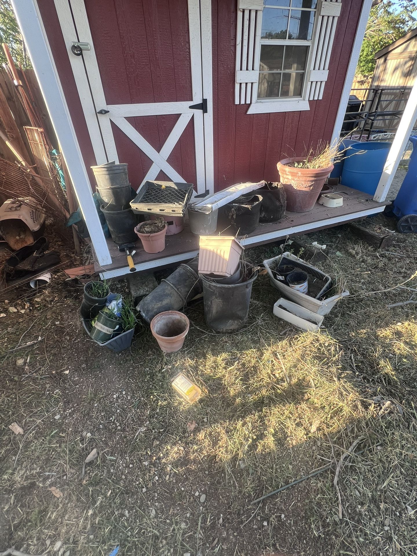 Ton Of Flower Pots