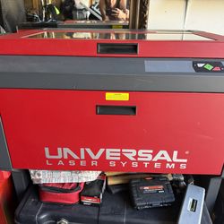 VLS360 50W Laser + BOFA + Compressor – Commercial Setup