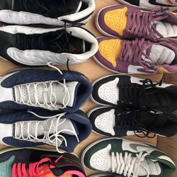 Jordan 1’s &13s  -10.5