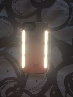 Light up LuMee phone case for iPhone 8