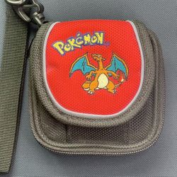 Vintage Nintendo Pokemon Gameboy SP Advance Charizard Carrying Soft Case