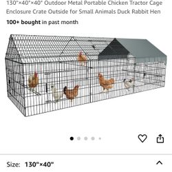 Large Animal Enclosure Cage Pen