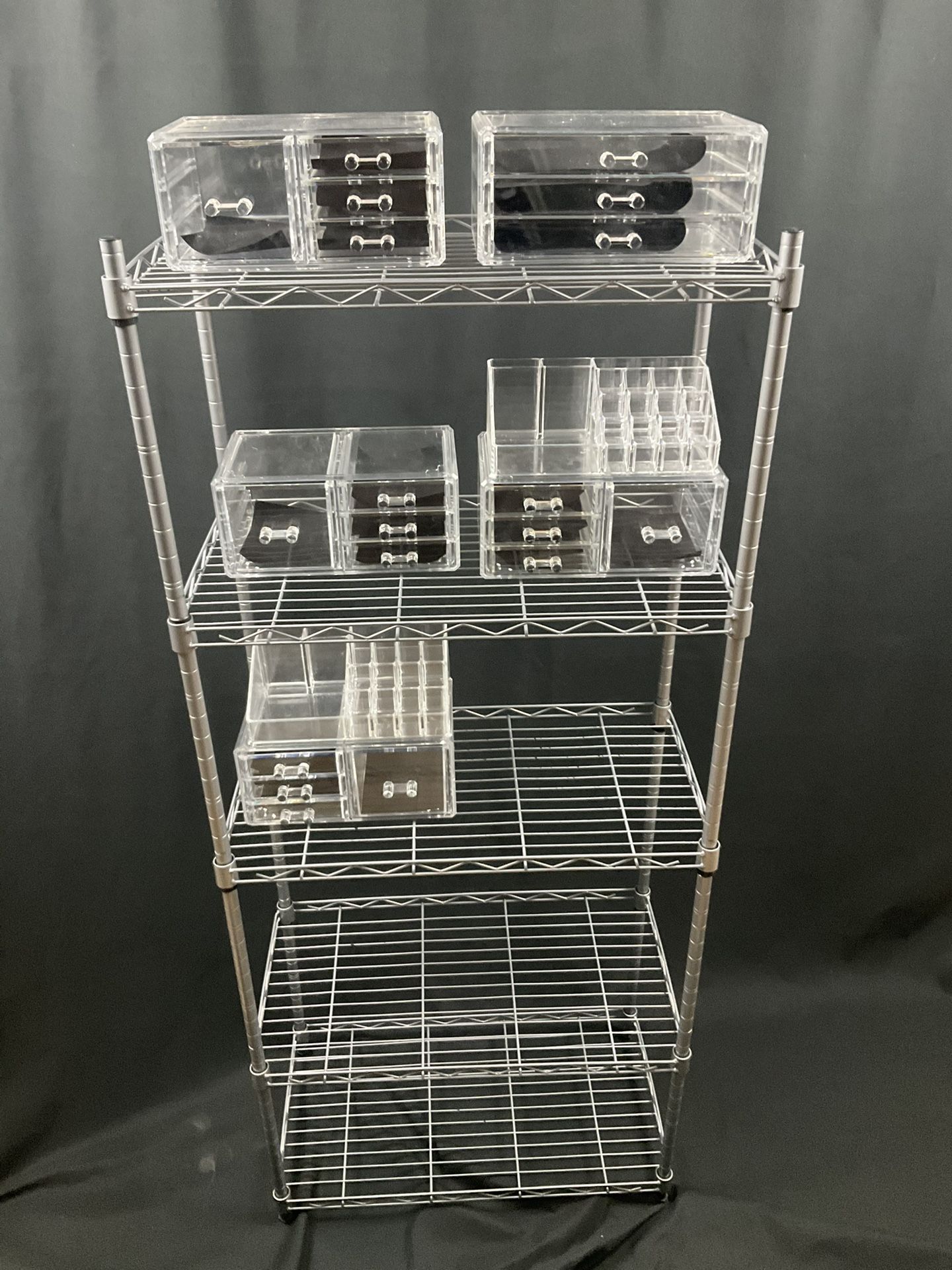 Jewelry Cosmetic Lipstick Tier Drawer Storage Display