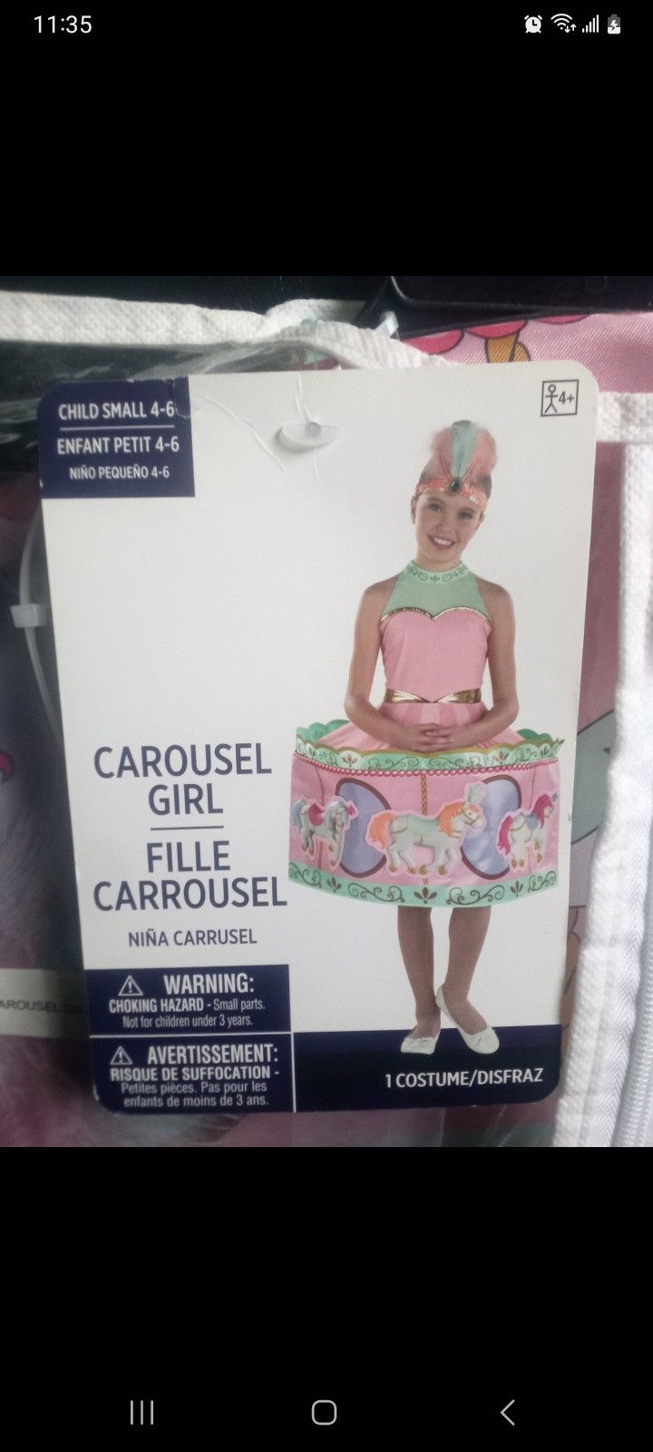 Carousel Girl Costume 