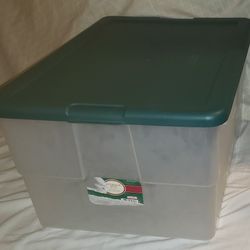56-Qt Sterilite Clear Plastic Storage Bin/Container
