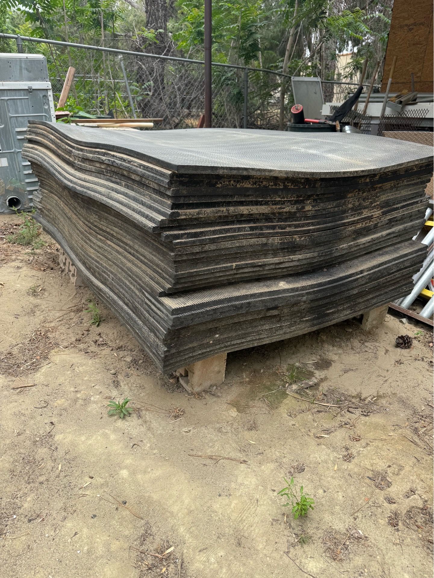 Black Rubber Mats