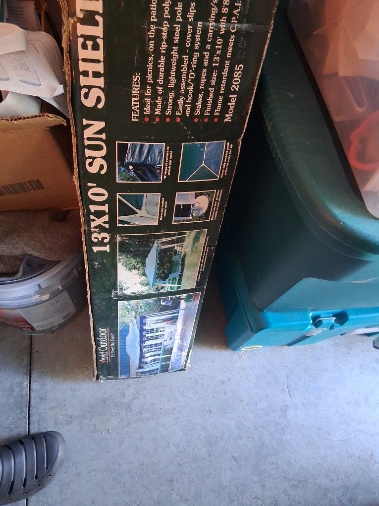 13×10 Sun Shelter