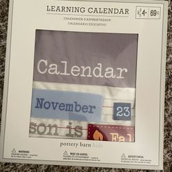 Learning Calendar by Pottery Barn Kids