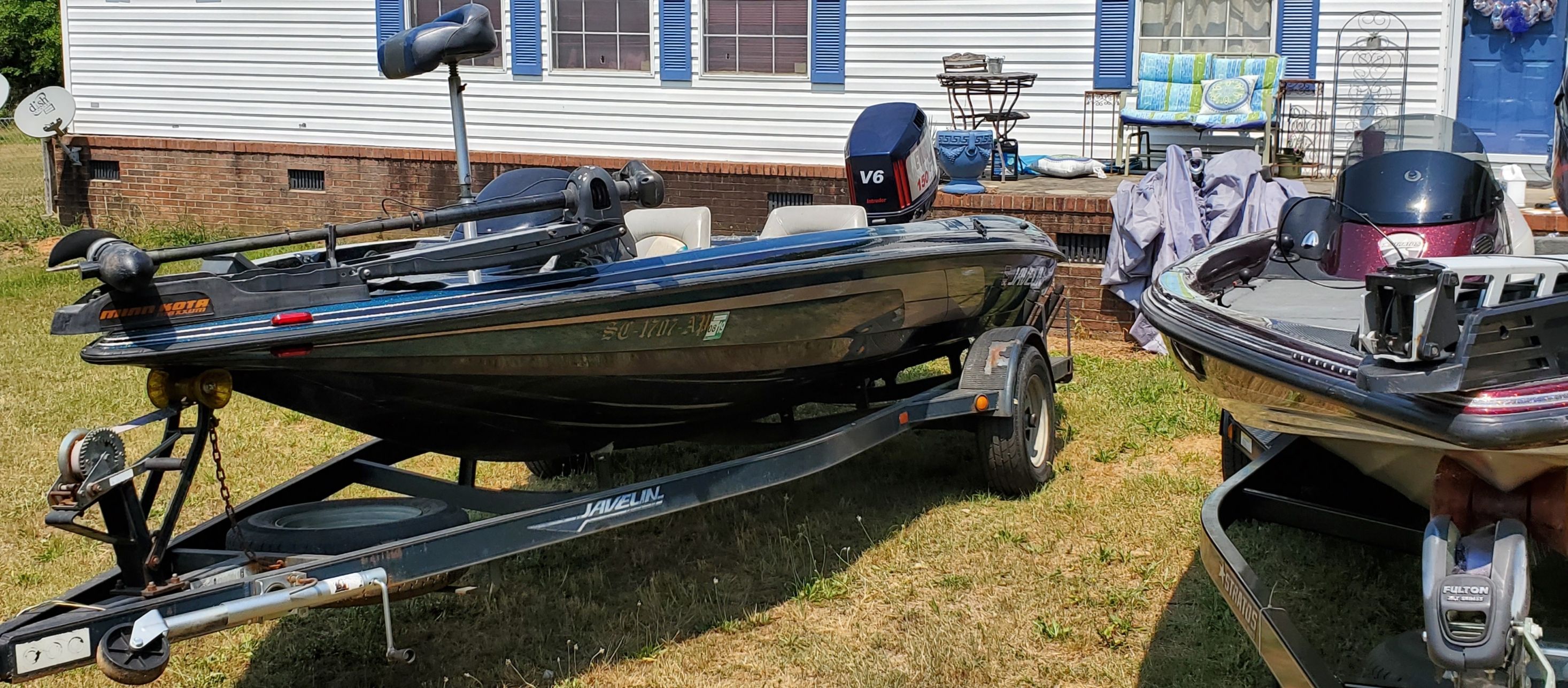 95 javelin 379t / evinrude 150, bass boat