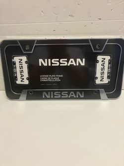 Nissan license plate frame price below