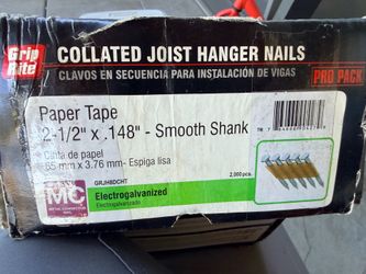 Collated Joist Hanger Nails