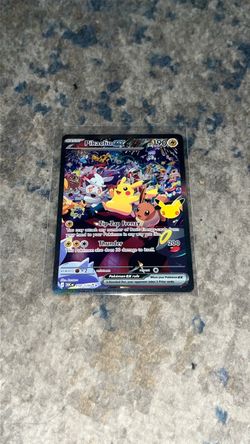 Night Pikachu EX SIR 150/128- 30th Anniversary Pokemon