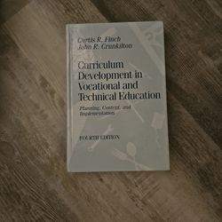 Curriculum Development In Vocational And Technical Education