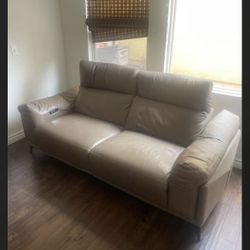 Reclining Couch With USB Ports 