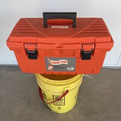Tool Box From Home Depot In Like New Condition. - Homer Tool Box - New 