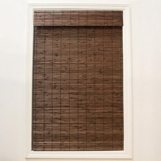 Cordless Bamboo Roman Shade