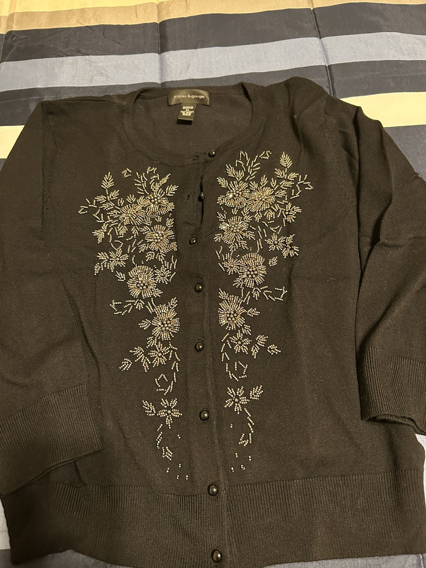 Beautiful Cardigan Floral Sweater
