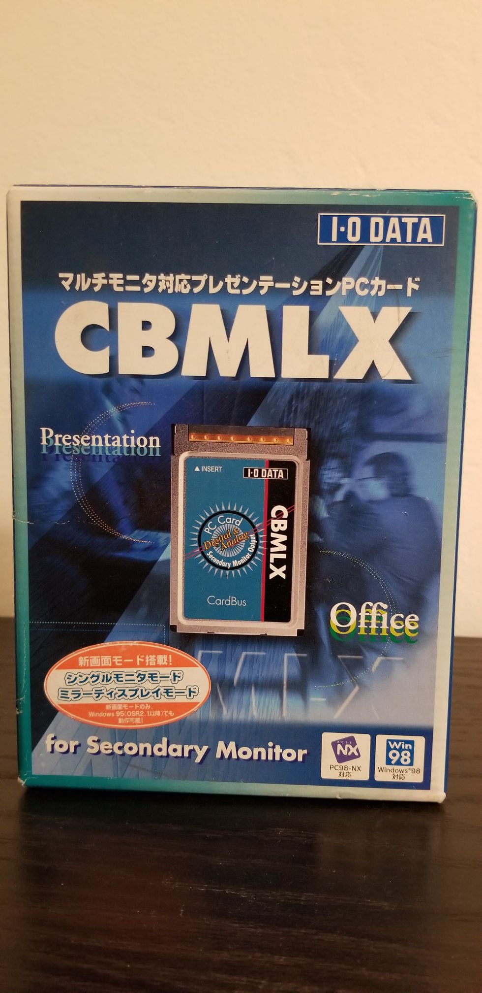 CBMLX Dual Monitor PC Cardbus for laptops