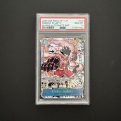 PSA 10 Monkey D. Luffy Manga Jp 