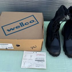 Boots, Men, Military Size 9W New