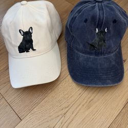 FRENCHIE DOG HATS ~~LIKE NEW! $5 EACH