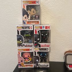 5Pc Mixed Funko Pop Set
