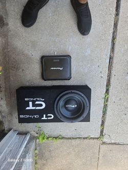 Sub and amp