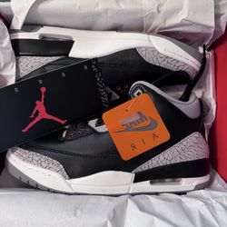Jordan 3 Black Cement 
