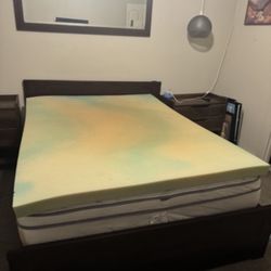 Queen Size Bed (mattress Included)