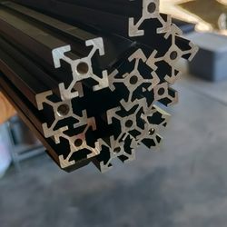 Aluminum extruded pieces
