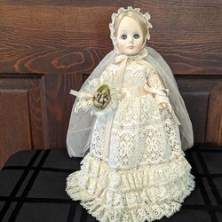 Bride Doll with doll stand