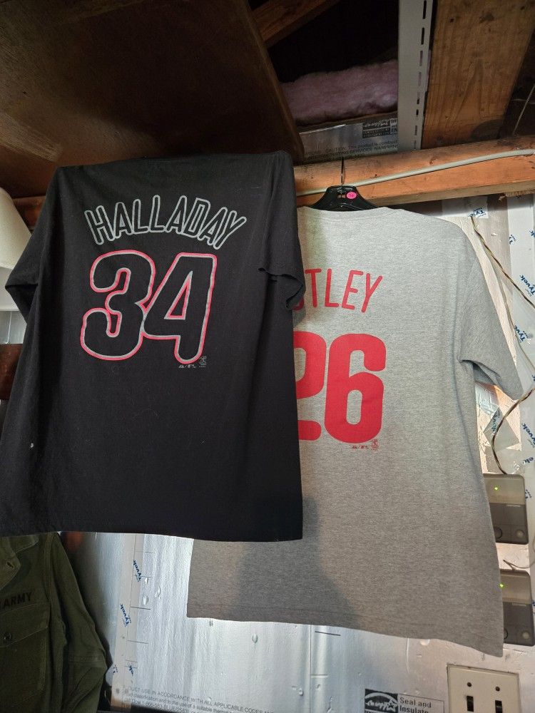 Utley And Halliday T Shirts 