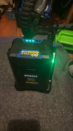 Kobalt 80 volt 2.5 Ah Battery And Charger