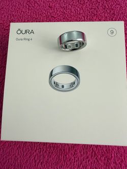 Oura Ring Silver Size 9