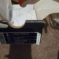 Lightly Used Toddler Size 2 Jordan 3's