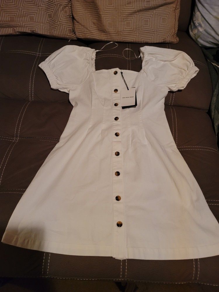 White dress