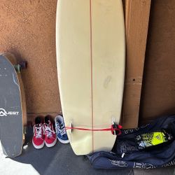 5’4” Shortboard Surfboard