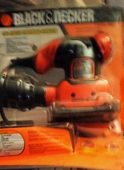 Black &decker finishing sander