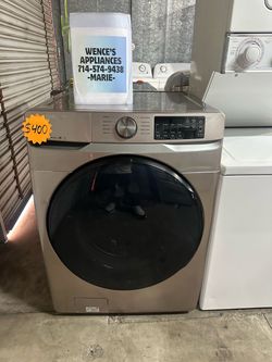 CHAMPAGNE COLOR SAMSUNG FRONT LOAD WASHER