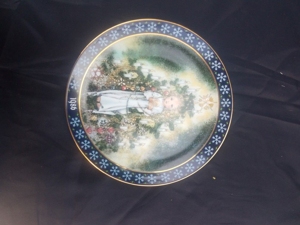 German Christmas Collector Plates