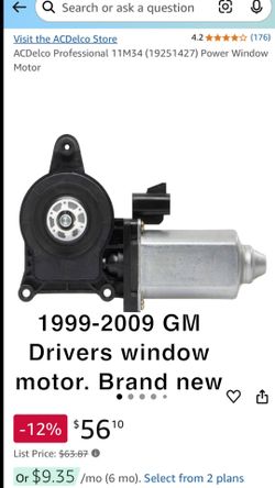 Window motor for Silverado Sierra suburban Tahoe Yukon Escalade