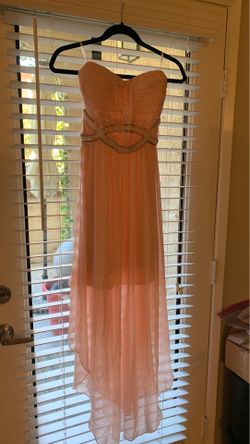 Pink sleeveless evening dress NEW small